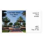 tropical garden business card