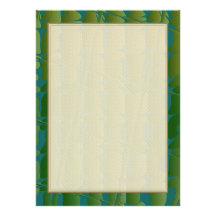 Tropical Inspired Pattern Personalized Announcement