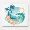 Tropical Island mousepads