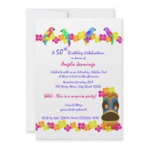 Tropical Luau Invitation