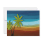 Tropical Palm Tree Personalized Announcements