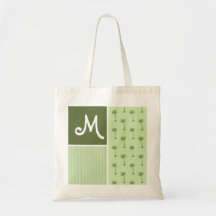 Tropical Palm Tree Pattern Canvas Bags