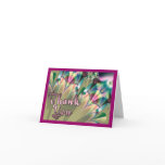 Tropical Palms Thank You Card