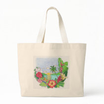 Tropical Paradise Tote Bags