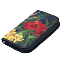Tropical Paradise Hawaiian Rickshaw Planner Folio