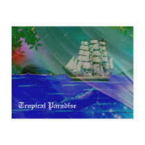 Tropical Paradise Post Cards