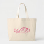 Tropical Pink Canvas Bags