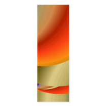 Tropical Planet Bookmark Business Card Template