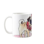 Tropical Pug Mug
