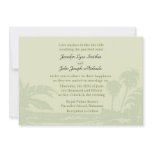 Tropical Rendezvous Wedding Invitation