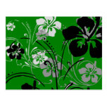 Tropical Serenade (Green) Postcard