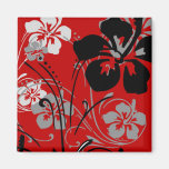 Tropical Serenade (Red) Magnet