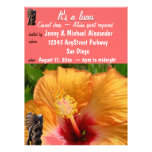 Tropical Tiki Luau Party Invitation