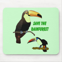 Tropical Toucan Mousepads