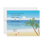 Tropical Wedding Invitations or beach party