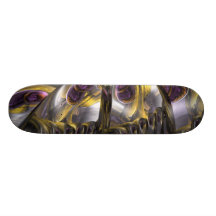 Tropical Wind Abstract Skateboard V1