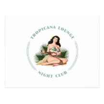 Tropicana Night Club 1 Tropicana Lounge Hula Girl Post Cards