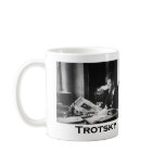 Trotsky reading "The Militant" mugs