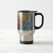 Trotteur de globe (15oz.) mugs