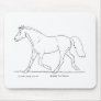 Trotting Horse Mousepads