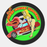 Trouble Baby Boomer T-shirts Gifts Round Sticker