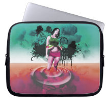 Troubled waters laptop sleeve