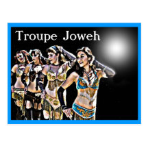 Troupe Joweh Dancers Postcard