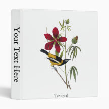 Troupial - John James Audubon Vinyl Binders