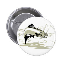 trout fish jumping