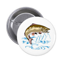 trout fish jumping lake