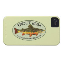 Trout Fishing Bum Case-Mate iPhone 4 Case