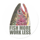 Trout Fishing More Stickers