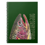 Trout Fishing Spiral Notebook