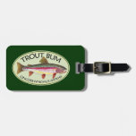 Trout Fishing Travel Bag Tags