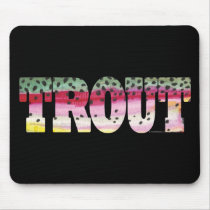 Trout Fly Fishing Mousepads
