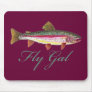 Trout Fly Fishing Mouse Pad