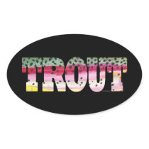 Trout Fly Fishing Stickers