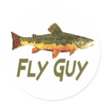 Trout Fly Fishing Stickers