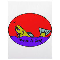 Trout Is Good I Letterhead Design