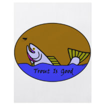 Trout Is Good II Flyer Design