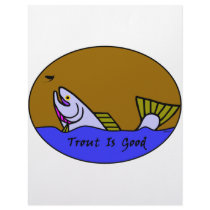 Trout Is Good II Letterhead Template