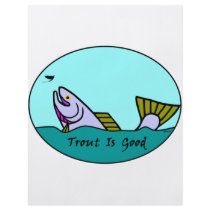 Trout Is Good III Flyer Design