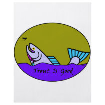 Trout Is Good IV Personalized Flyer