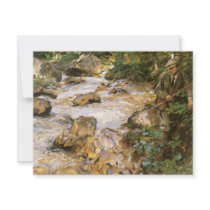 Trout Stream in the Tyrol by John Singer Sargent