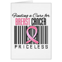Trouvant un traitement pour le cancer du sein INES Cartes De Vœux