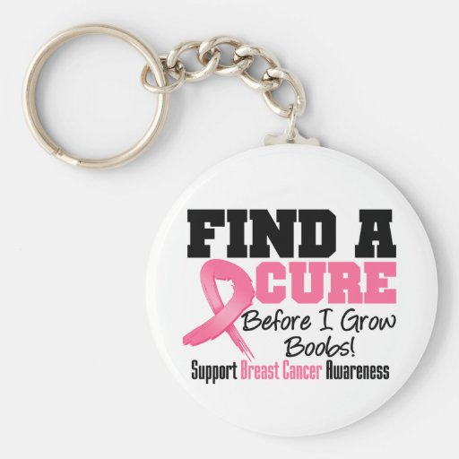 Trouvez un traitement avant que j'élève le CANCER  Porte-clef