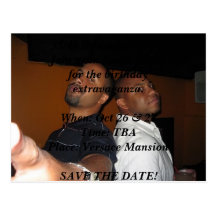 Tru and kenny, 35/40 Its a celebration. Join us... Post Card