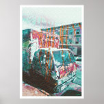 Truck-A-Licious Bang ( graffiti Love ) Poster