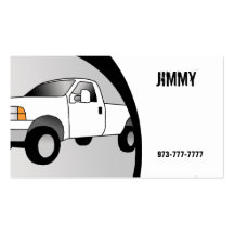 Truck Business Cards