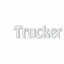 Truck Driver Embroidered Hoody
